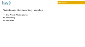 Video - Lekion 2 - Teil 1